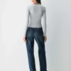 HomeStretch™ Rib Henley langermet