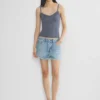HomeStretch™ Rib Lace V-Neck Cami Tank