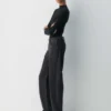 HomeStretch™ Rib Mockneck Longsleeve