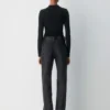 HomeStretch™ Rib Mockneck Longsleeve