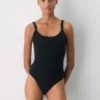 HomeStretch™ Rib Scoopneck Bodysuit