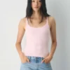 HomeStretch™ Rib Scoopneck Cami Tank