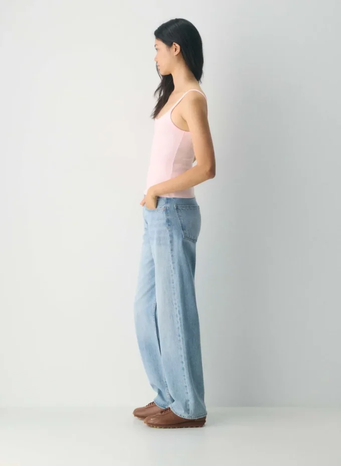 HomeStretch™ Rib Scoopneck Cami Tank