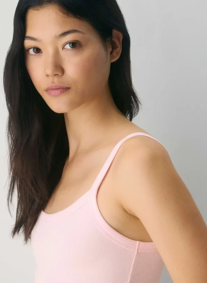 HomeStretch™ Rib Scoopneck Cami Tank