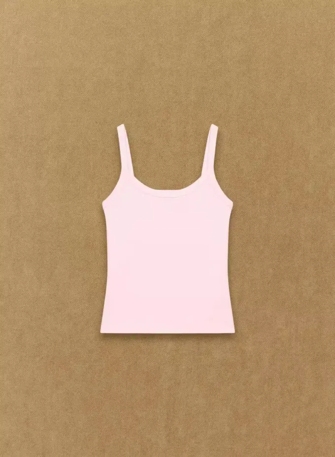 HomeStretch™ Rib Scoopneck Cami Tank