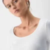 HomeStretch™ Rib Scoopneck Longsleeve