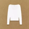 HomeStretch™ Rib Scoopneck Longsleeve