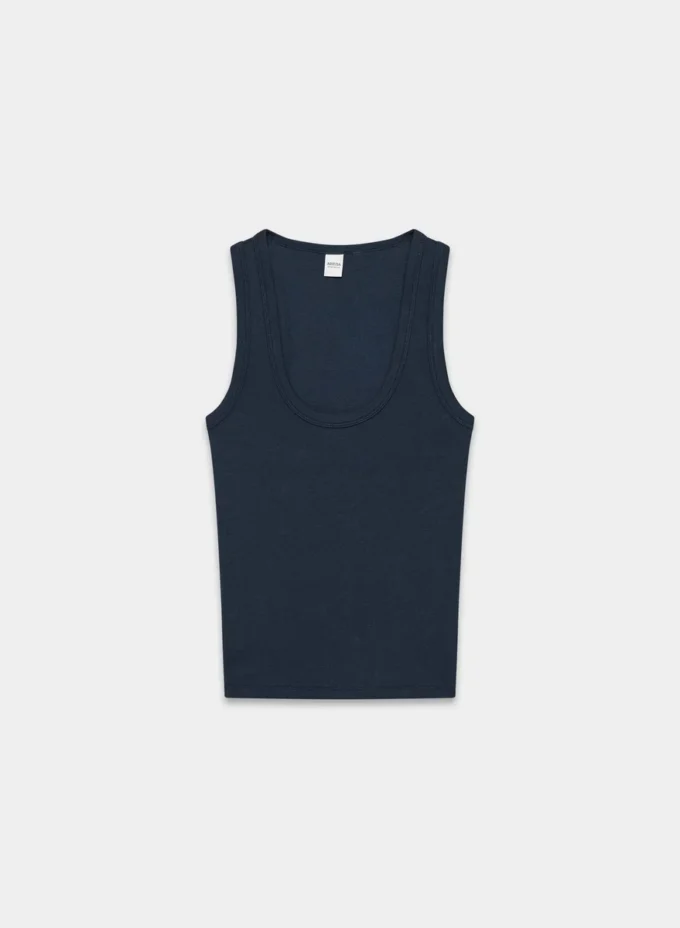 HomeStretch™ Rib Scoopneck Tank