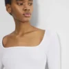 HomeStretch™ Rib Squareneck Longsleeve