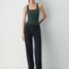 HomeStretch™ Rib Squareneck Tank