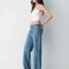 HomeStretch™ Rib Squareneck Waist Tank