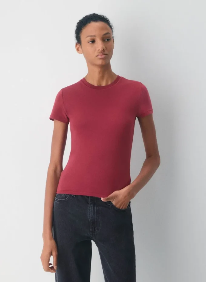 HomeStretch™ Smooth Crew T-skjorte