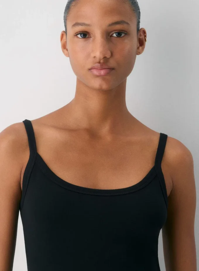 HomeStretch™ Smooth Scoopneck Cami Tank