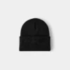 Høy beanie med mansjett