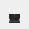 Hypnotize satin bustier