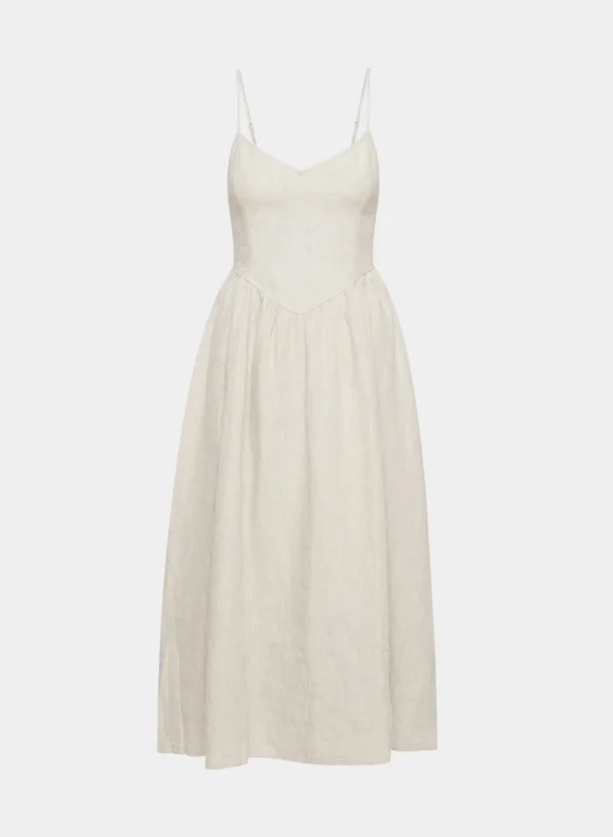 Influence Linen Maxi Dress