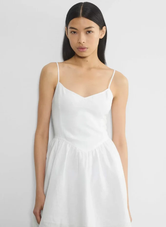 Influence Linen Mini Dress Influence Linen Mini Dress