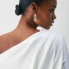Interlock Cotton Script Top