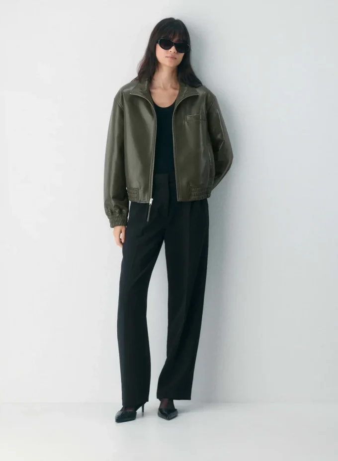 Josephine Bomber – UnReal Leather