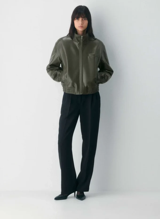 Josephine Bomber – UnReal Leather