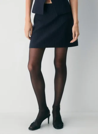 Klassisk miniskjørt – Twill