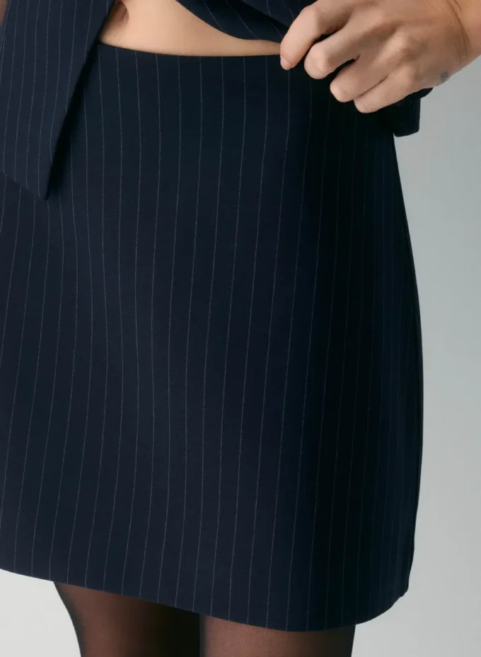 Klassisk miniskjørt – Twill