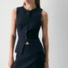 Klassisk miniskjørt – Twill
