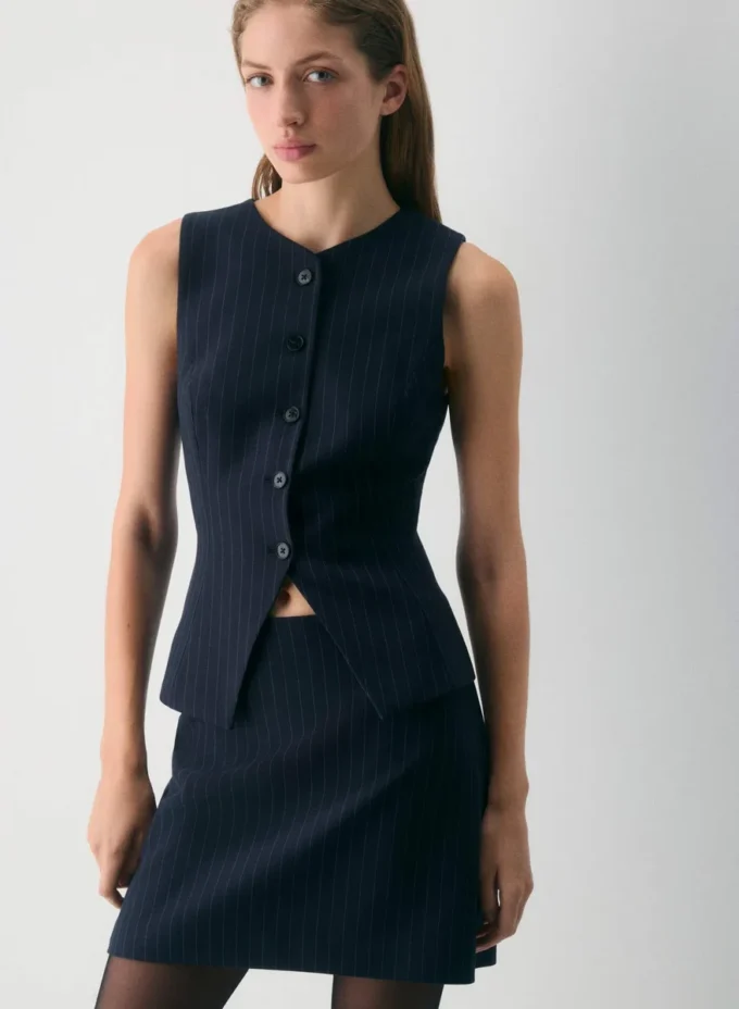 Klassisk miniskjørt – Twill