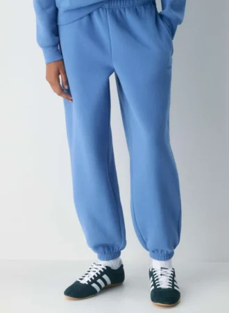 Koselig joggebukse i fleece Mega Baggy Zip Jogger