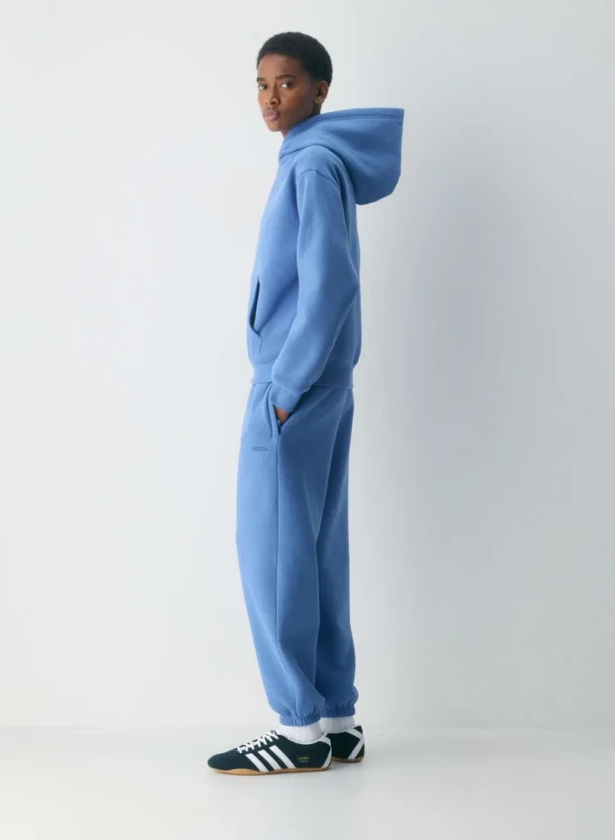Koselig joggebukse i fleece Mega Baggy Zip Jogger