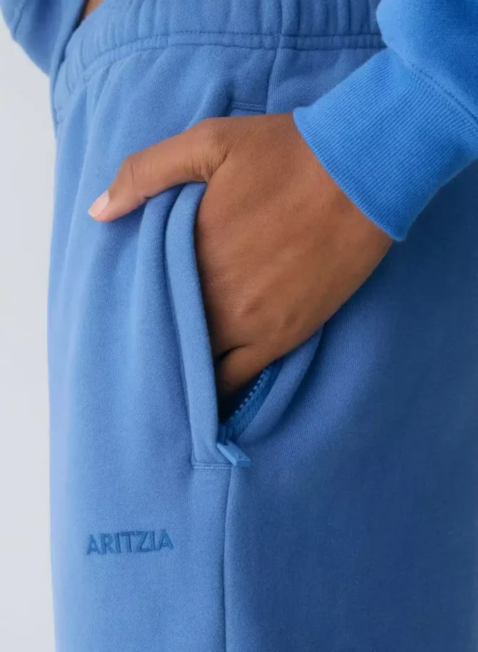 Koselig joggebukse i fleece Mega Baggy Zip Jogger