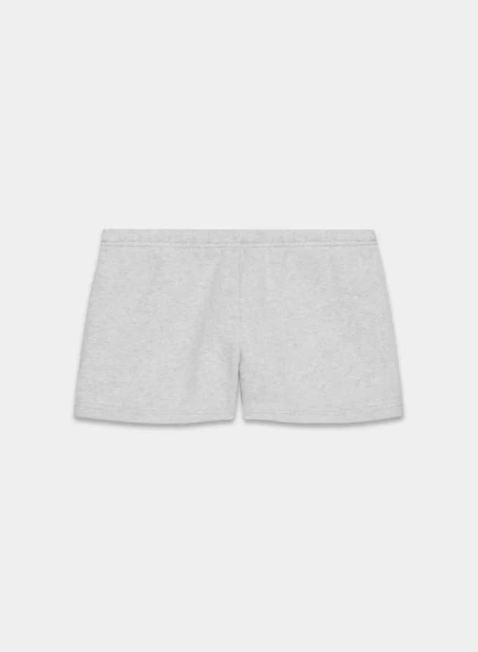 Koselig sweatfleece Boyfriend Lo-rise Mini Short