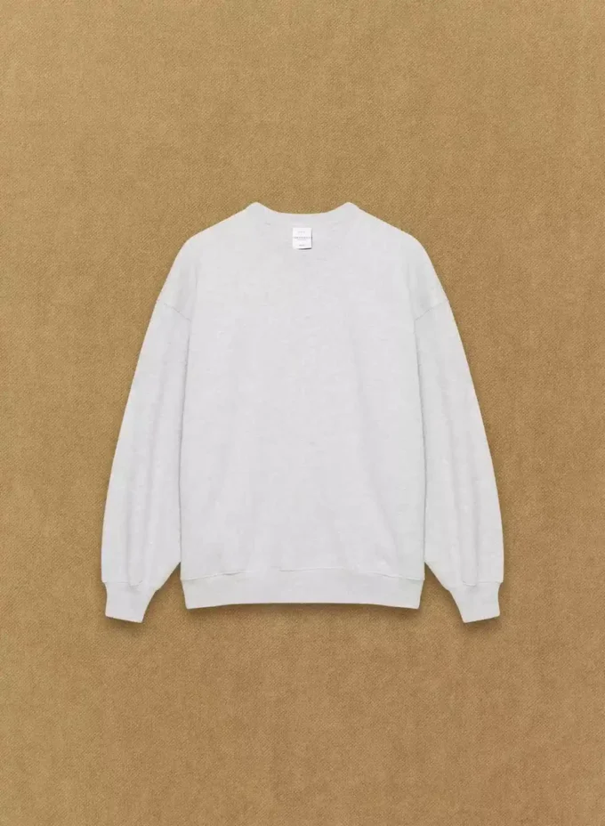 koselig sweatfleece Ny Mega Crew-genser