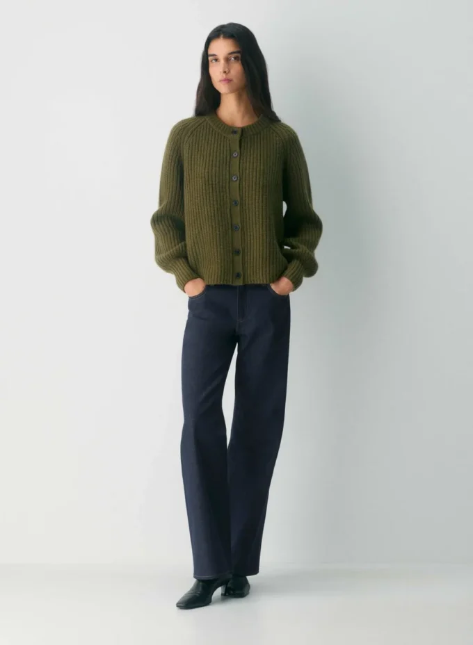 Lantern ull- og kashmircardigan Lantern ull- og kashmircardigan