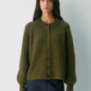 Lantern ull- og kashmircardigan Lantern ull- og kashmircardigan