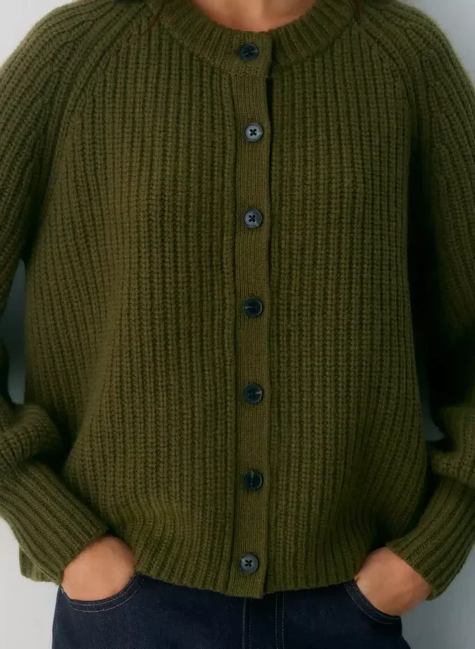 Lantern ull- og kashmircardigan Lantern ull- og kashmircardigan