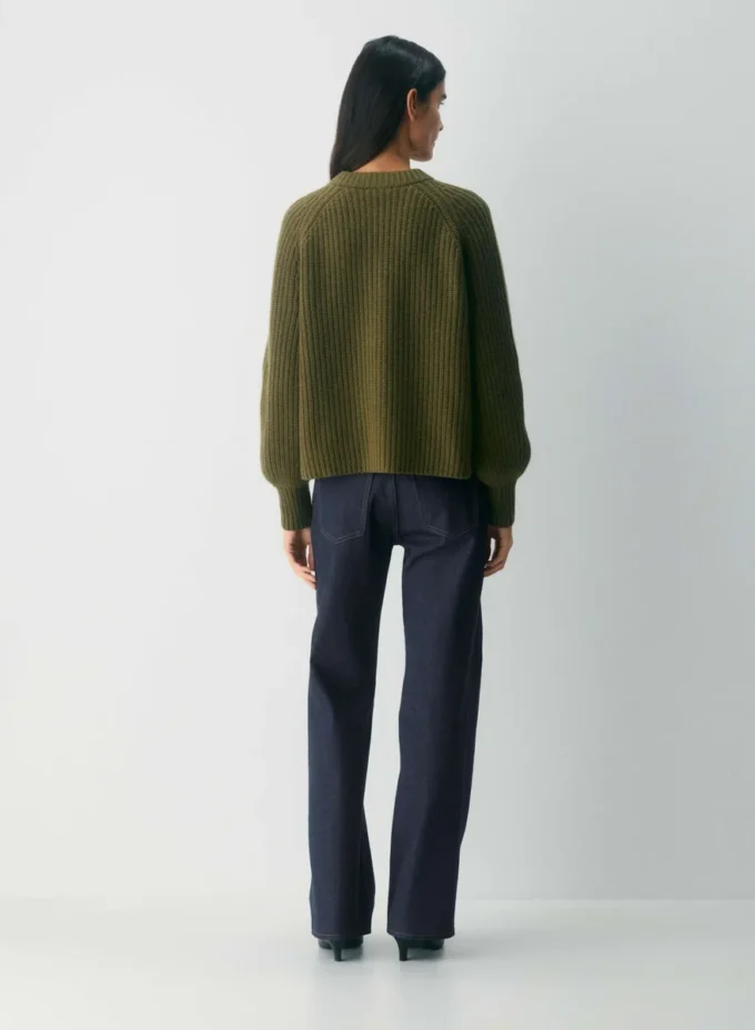 Lantern ull- og kashmircardigan Lantern ull- og kashmircardigan