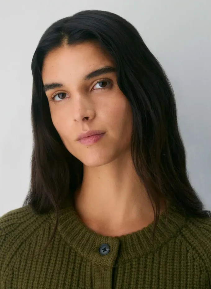 Lantern ull- og kashmircardigan Lantern ull- og kashmircardigan