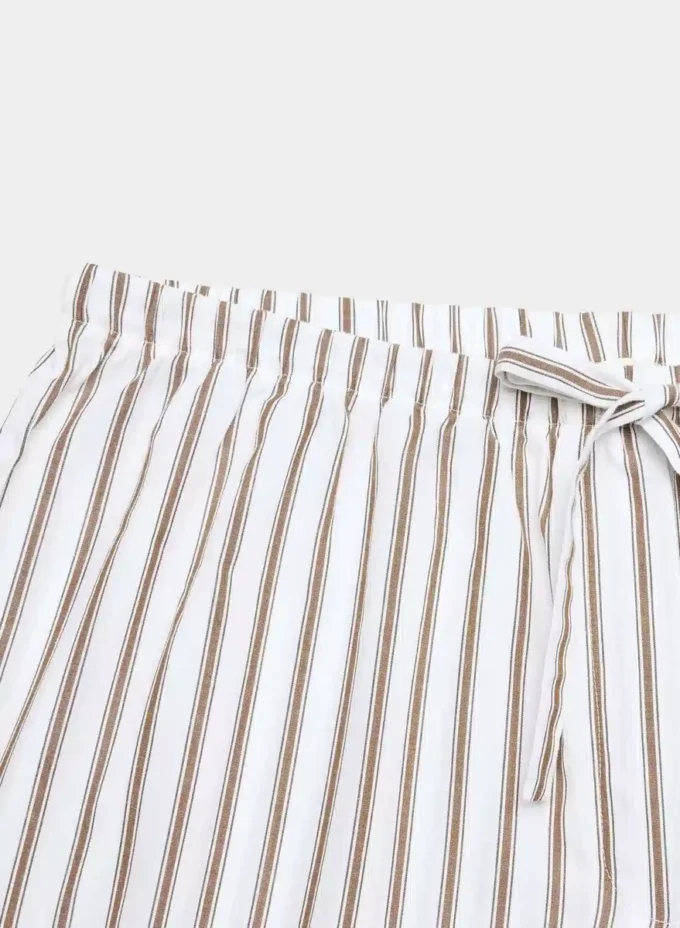Laze Poplin pyjamasbukse