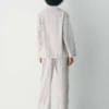Laze Poplin pyjamasbukse