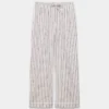 Laze Poplin pyjamasbukse