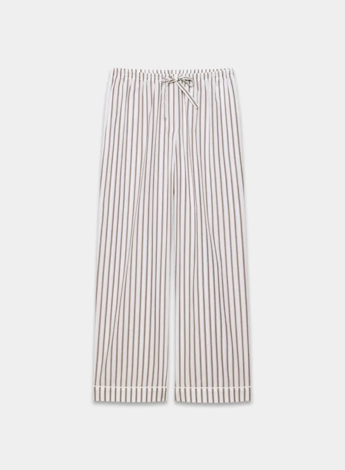 Laze Poplin pyjamasbukse