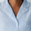 Laze Poplin Pyjamaskjorte