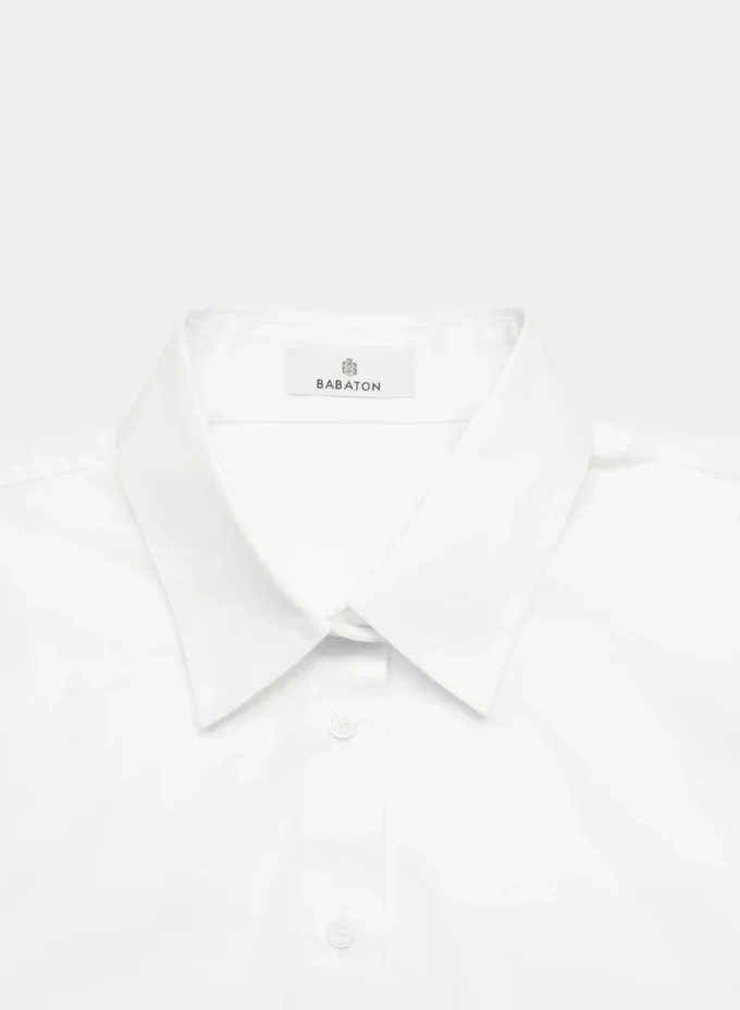 Letterpress Classic Poplin-skjorte