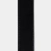 Lifetime Solid Brass Leather Wide Belt