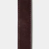 Lifetime solid messingbelte i skinn