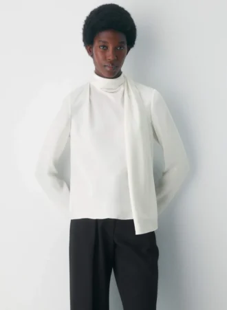 Macintosh satengbluse