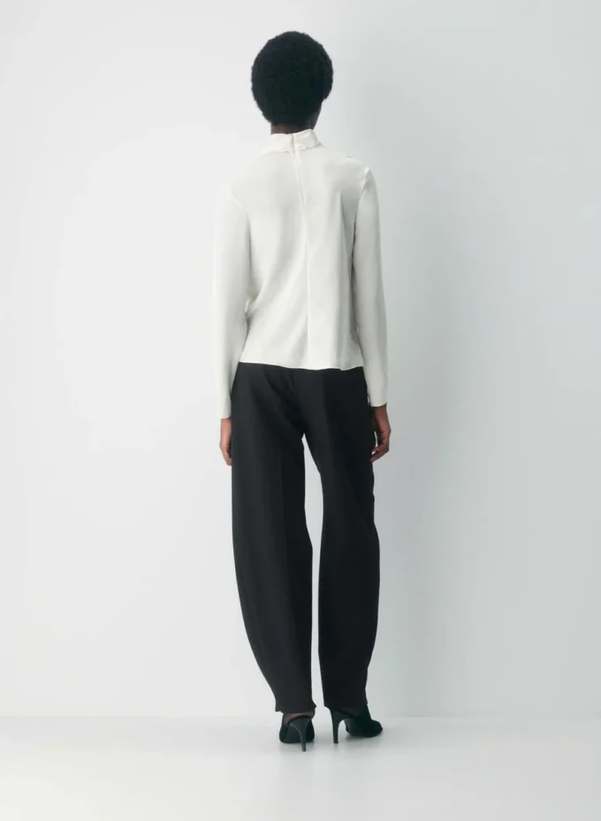 Macintosh satengbluse