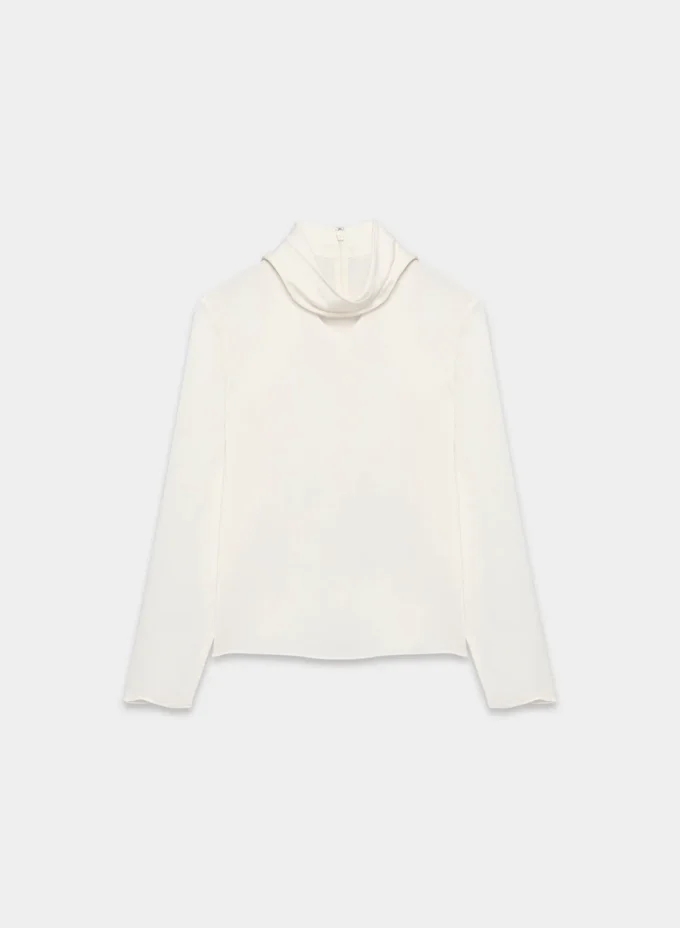 Macintosh satengbluse