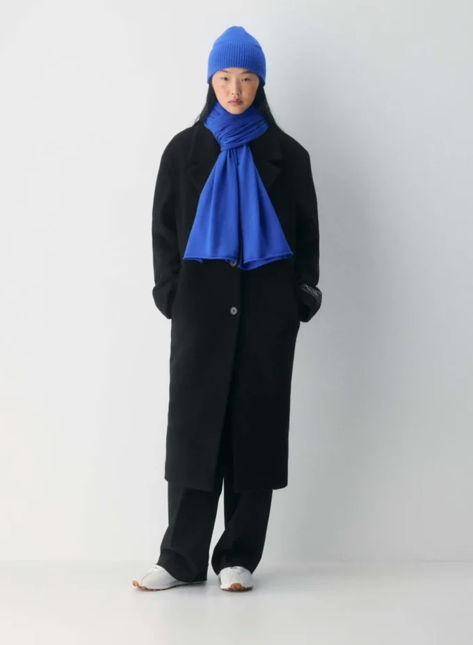 Merinoull-lue med mansjetter Merinoull-lue med mansjetter